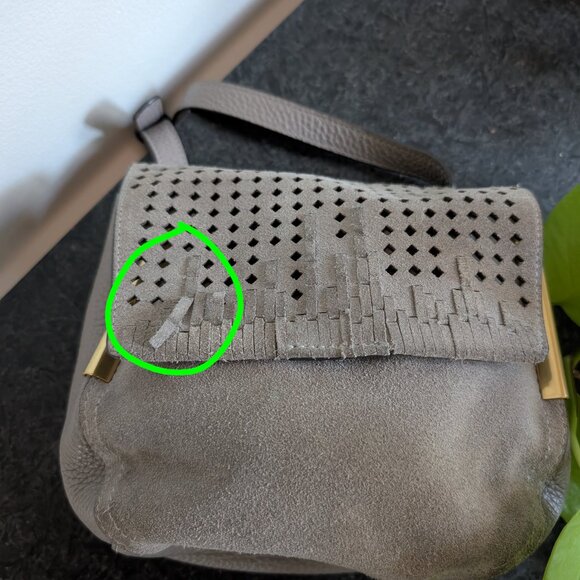 Vince Camuto Storm Gray crossbody bag - Picture 8 of 8